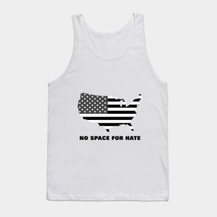 NO SPACE FOR HATE Tank Top